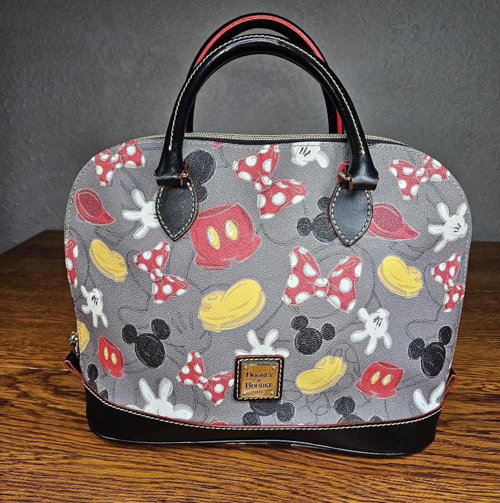 Dooney & Bourke Mickey Parts Satchel - Picture 2 of 15